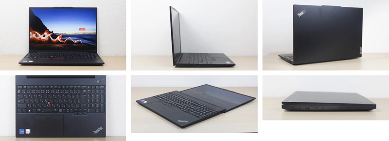 Lenovo ThinkPad E16 Gen 1インテルの筐体