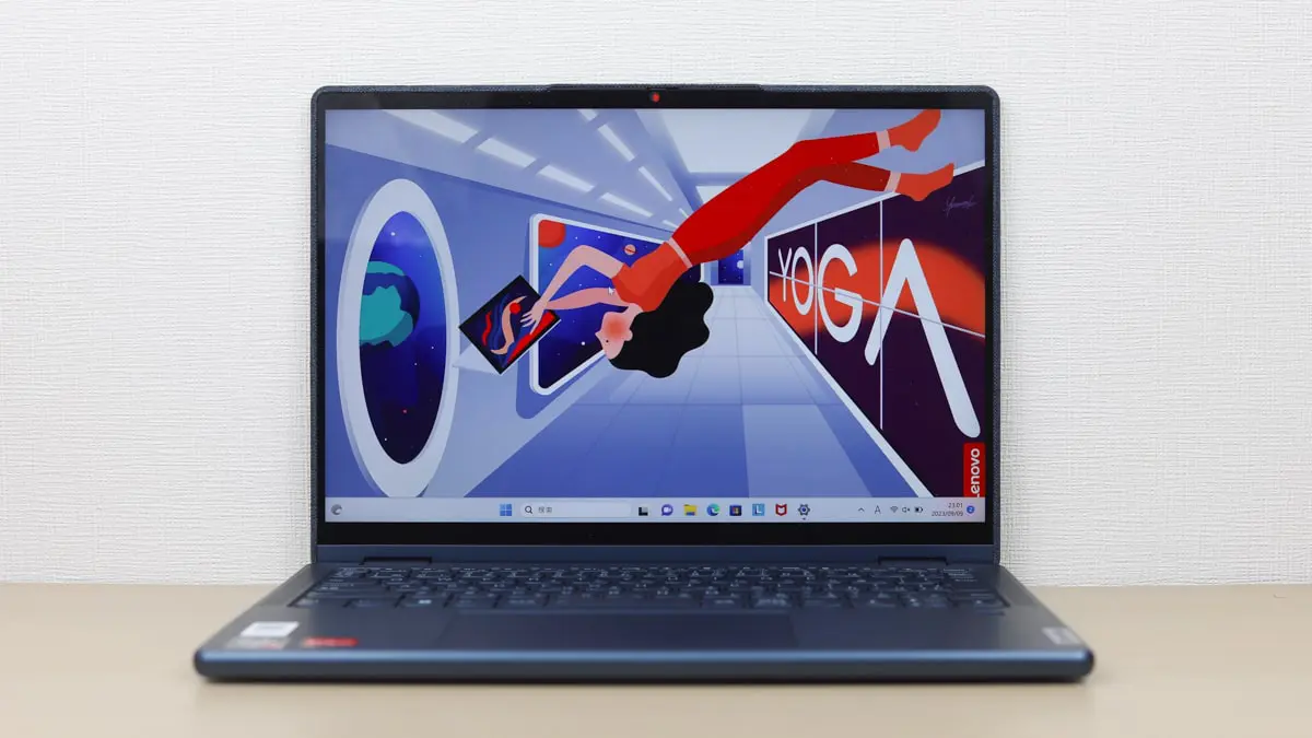 Lenovo Yoga 6 Gen 8 13.3型(AMD)の実機レビュー Ryzen 7000シリーズ搭載モバイルPC