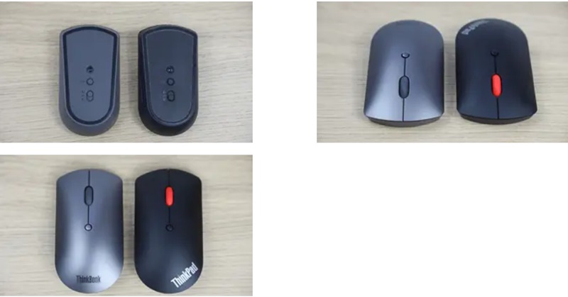 Thinkbook Bluetooth サイレントマウスとThinkPadサイレンとマウスの比較