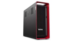 Lenovo ThinkStation P8 (AMD) 左斜め前から