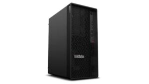 Lenovo ThinkStation P2 Tower 左斜め前から