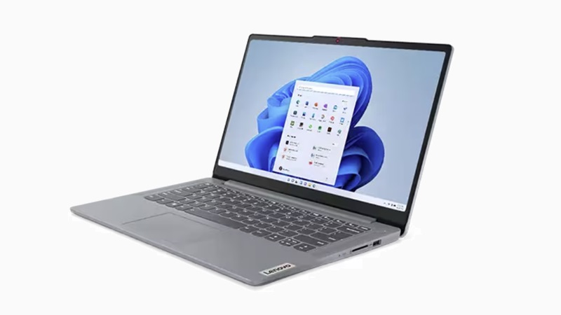 Lenovo IdeaPad Slim 3 Gen 8 14型(AMD) 右斜め前から