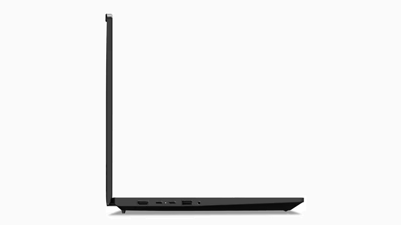 Lenovo ThinkPad P16s Gen 3（Intel） 横から