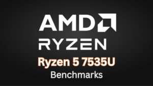 Ryzen 5 7535Uのベンチマーク