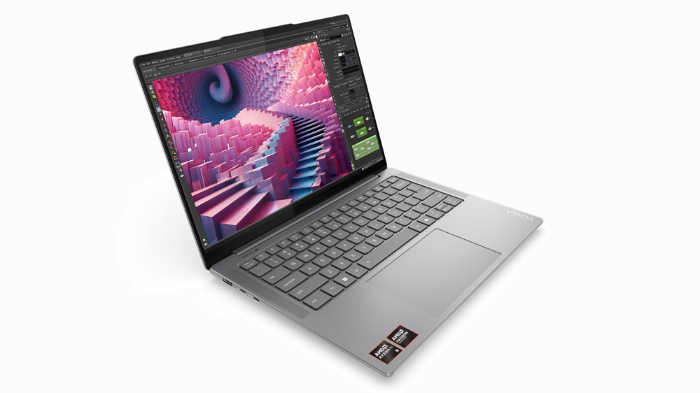 Yoga Pro 7 Gen 9 14.5型(AMD) 左斜め前から