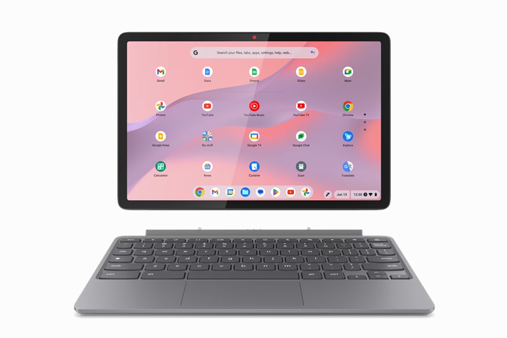 Lenovo Chromebook Duet Gen 9 キーボードを取り外したところ