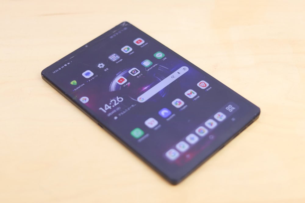 1年2か月使ったLegion Tab 8.8 ,3。遠くから見ると古さはわからない