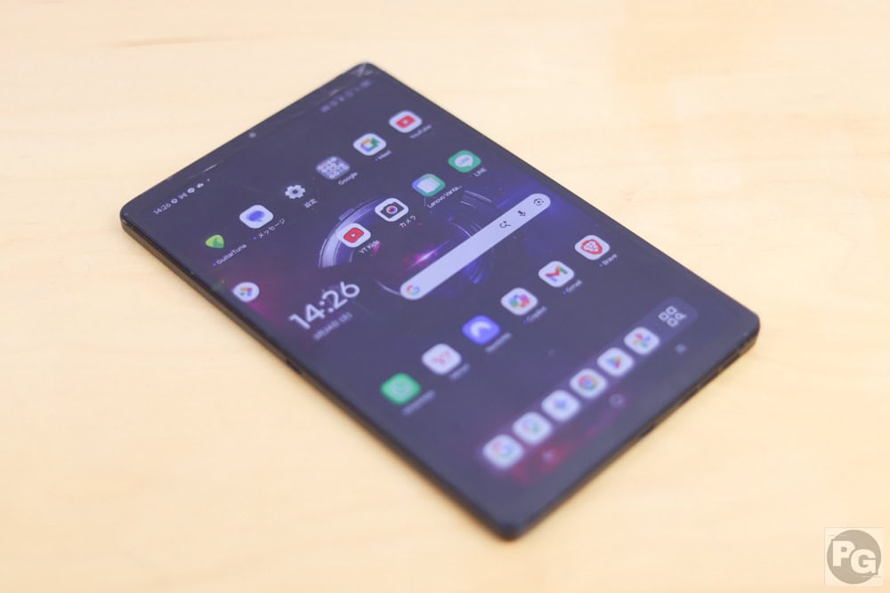 Legion Tab (8.8”, 3)15か月使用後の正面