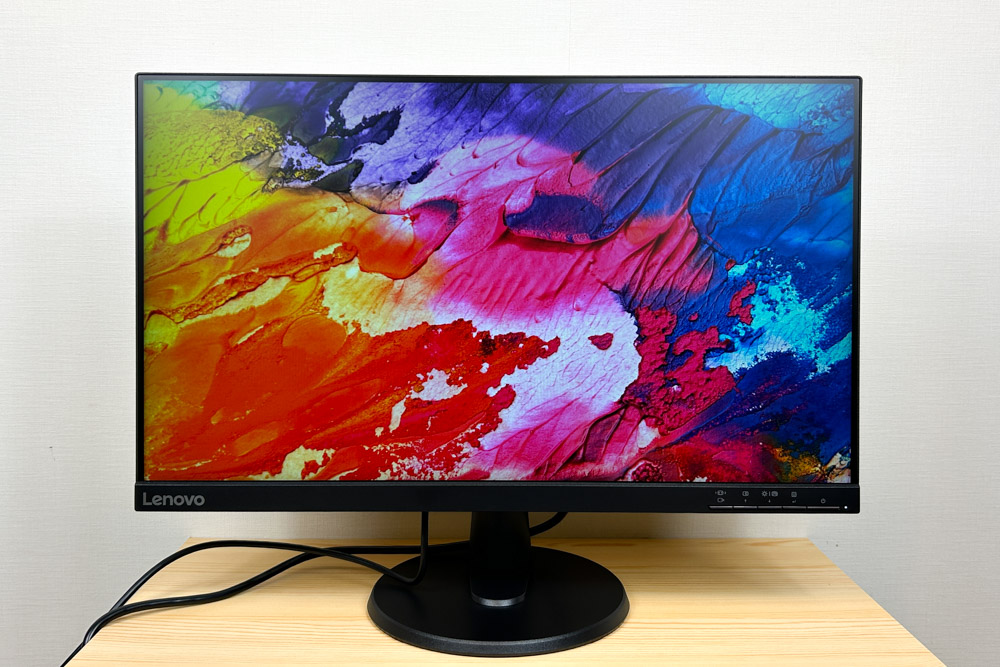 Lenovo C24-40 ディスプレイ　色域チェック