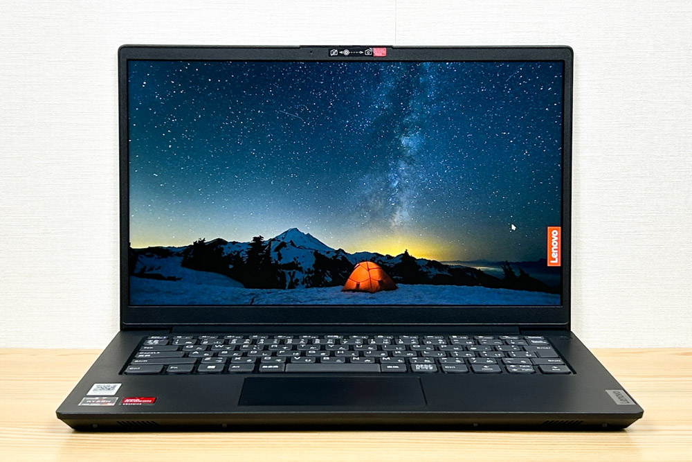 Lenovo V14 Gen 4 AMD 2025年モデル　正面