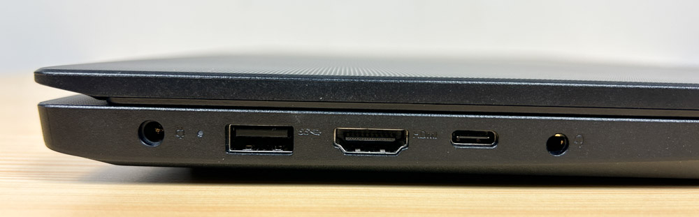 Lenovo V14 Gen 4 AMD 2025年モデル 左側面インターフェイス