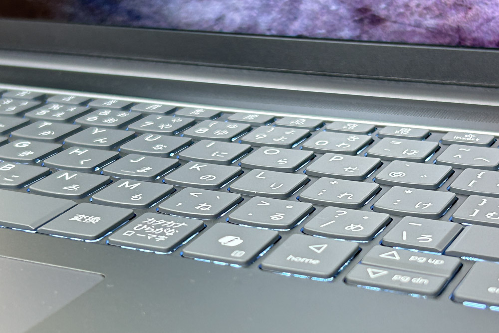 Lenovo IdeaPad Slim 5 Gen 10(16型 AMD) キーボード
