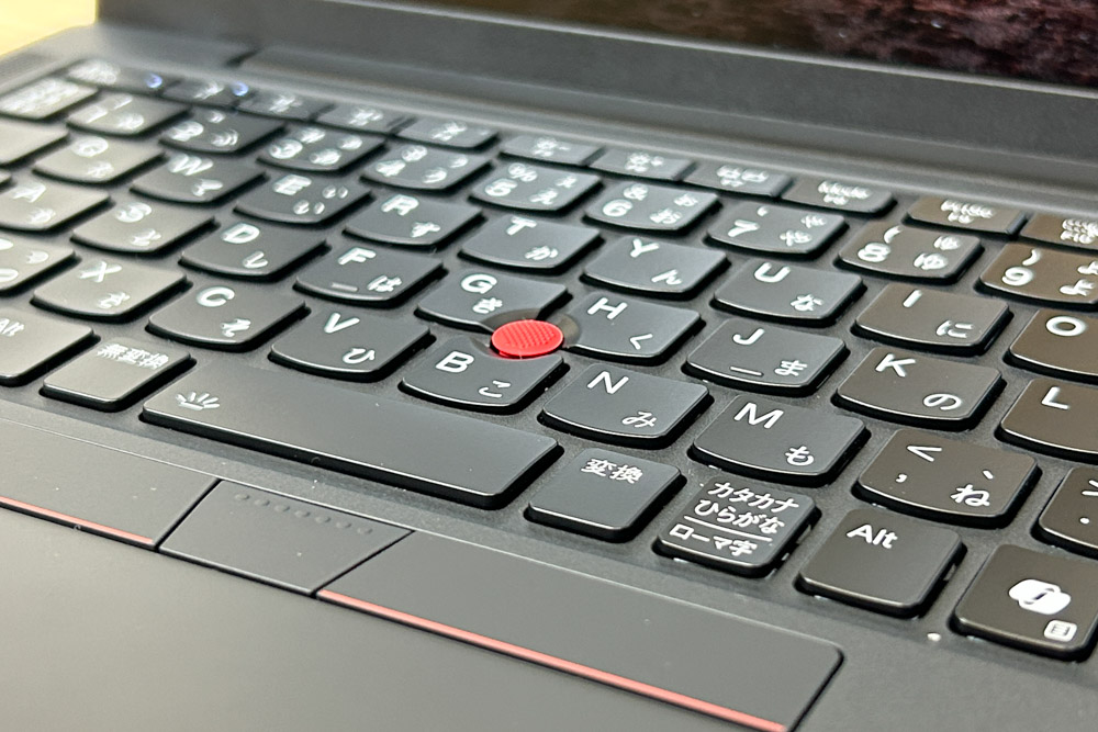Lenovo ThinkPad X13 Gen 6(13.3型 Intel) キーボード