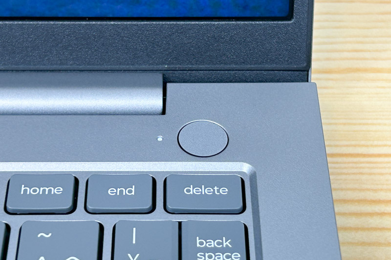 Lenovo ThinkBook 14 Gen 8 Arrow Lake(14型 Intel) 指紋センサー付き電源ボタン