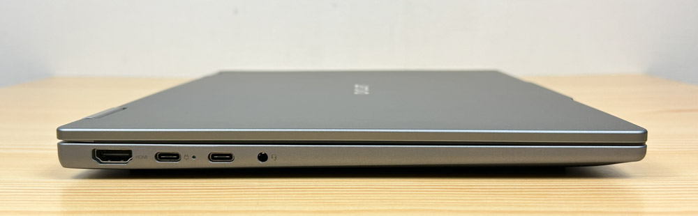 Lenovo IdeaPad 5 2-in-1 Gen 10(14型 AMD)　左側面インターフェイス