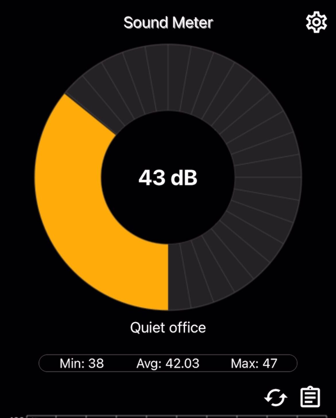 Lenovo Legion Tower 7 34IAS10 (Intel) パフォーマンスモードでバランスモードの騒音値