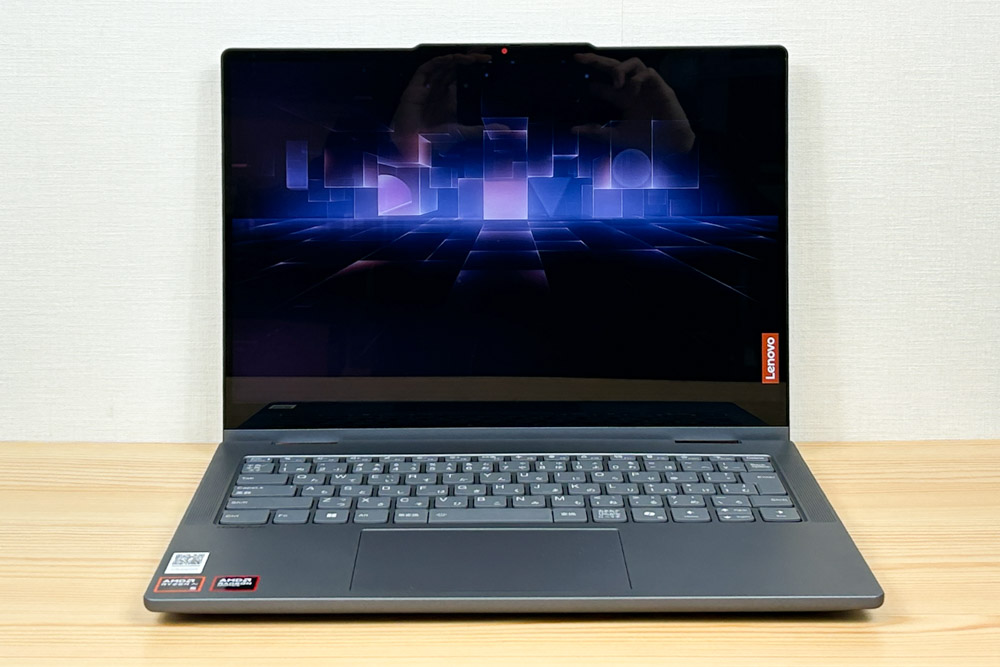 Lenovo IdeaPad 5 2-in-1 Gen 10(14型 AMD) 正面から