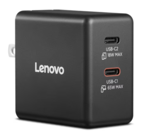 Lenovo 65W デュアルUSB Type-C GaN ACアダプター