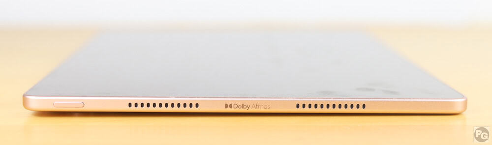 Lenovo Idea Tab Plus　Dolby Atmosのロゴとスピーカー
