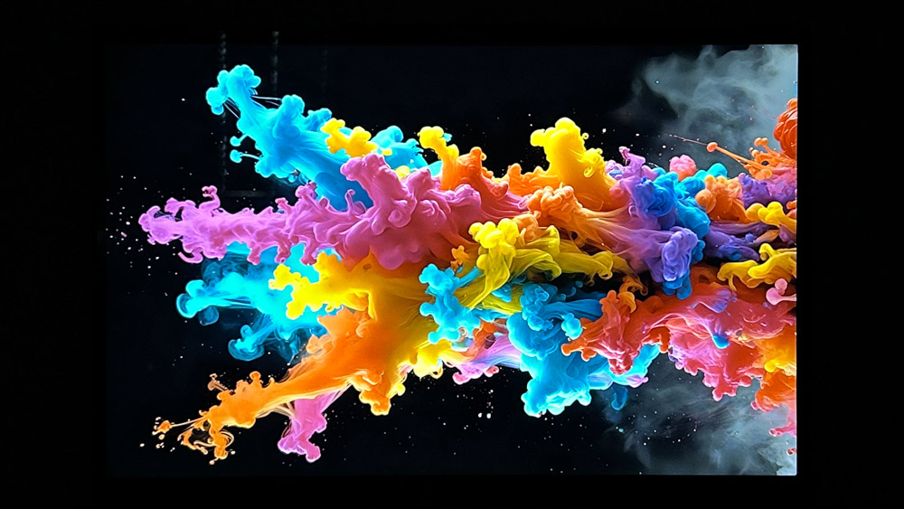 Lenovo IdeaPad 5 2-in-1 Gen 10(14型 AMD)　ディスプレイ黒の描写チェック