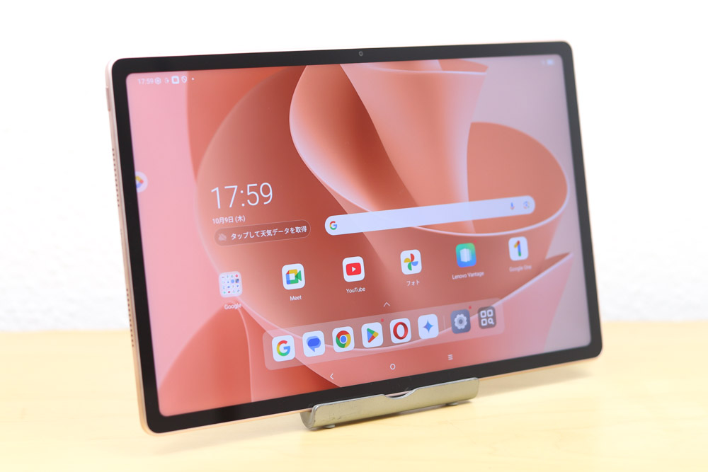 Lenovo Idea Tab Plusのディスプレイ　視野角のチェック