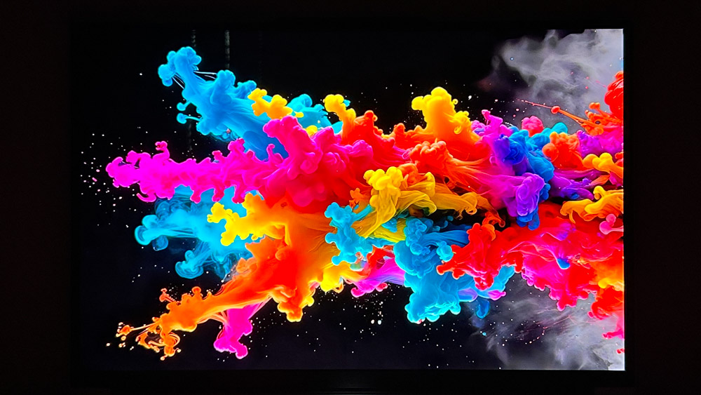 Lenovo Legion 7i Gen 10(16型 Intel)　ディスプレイ黒の描写チェック