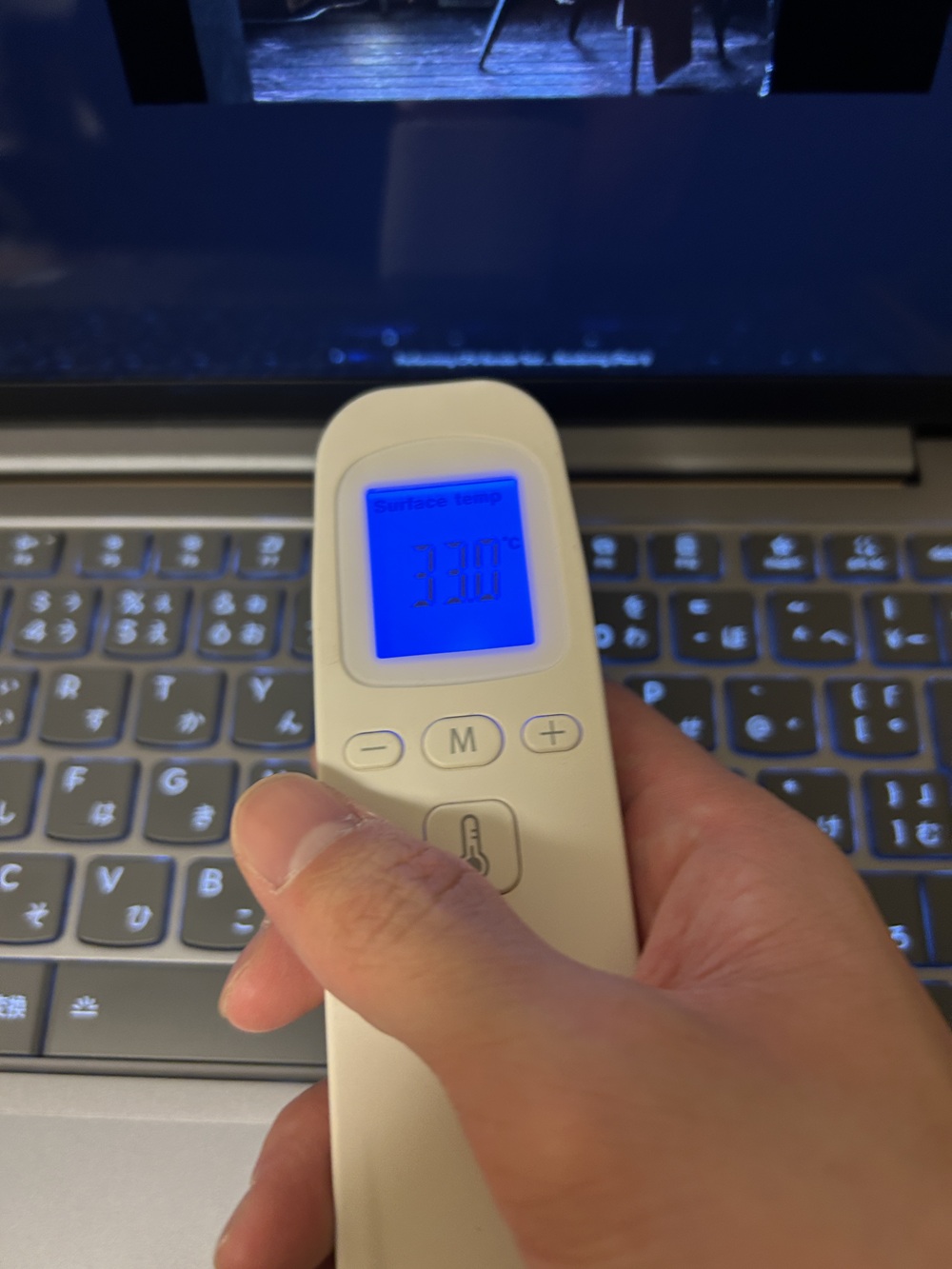 Lenovo IdeaPad Pro 5 Gen 10(14型 AMD) PC表面温度