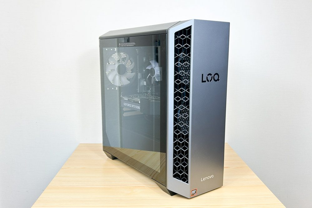 LOQ Tower 26ADR10 (AMD) 左斜め前から