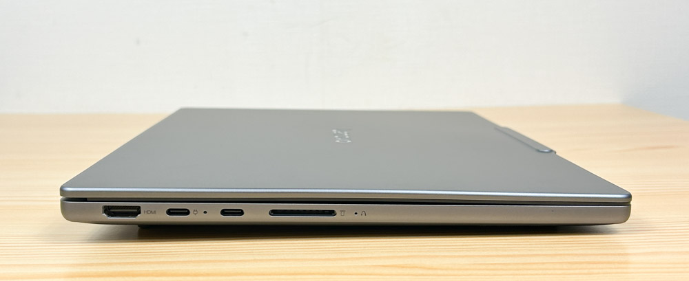 Lenovo IdeaPad Pro 5 Gen 10(14型 AMD) 左側面インターフェイス