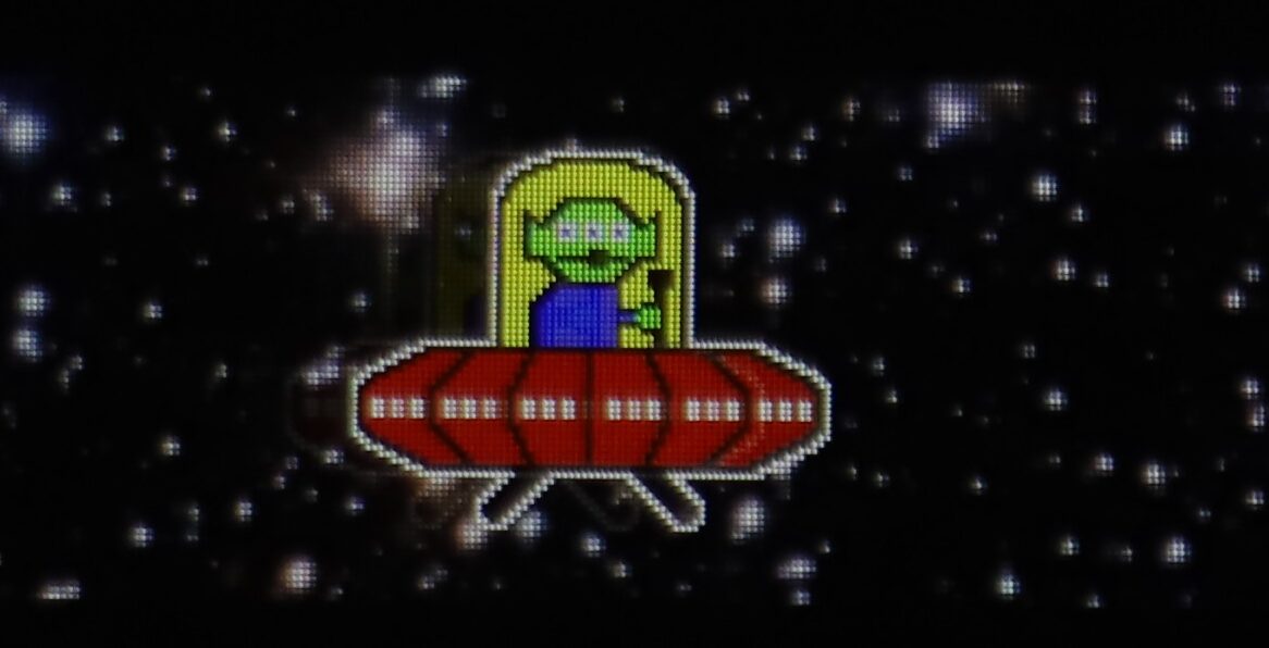 L27h-4A UFO Testで残像をチェック