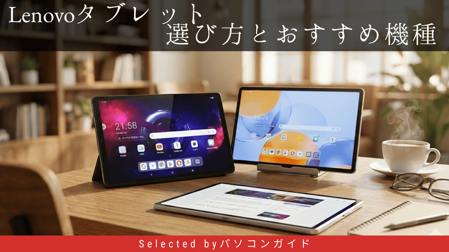 Lenovoタブレットの選び方とおすすめ機種まとめ