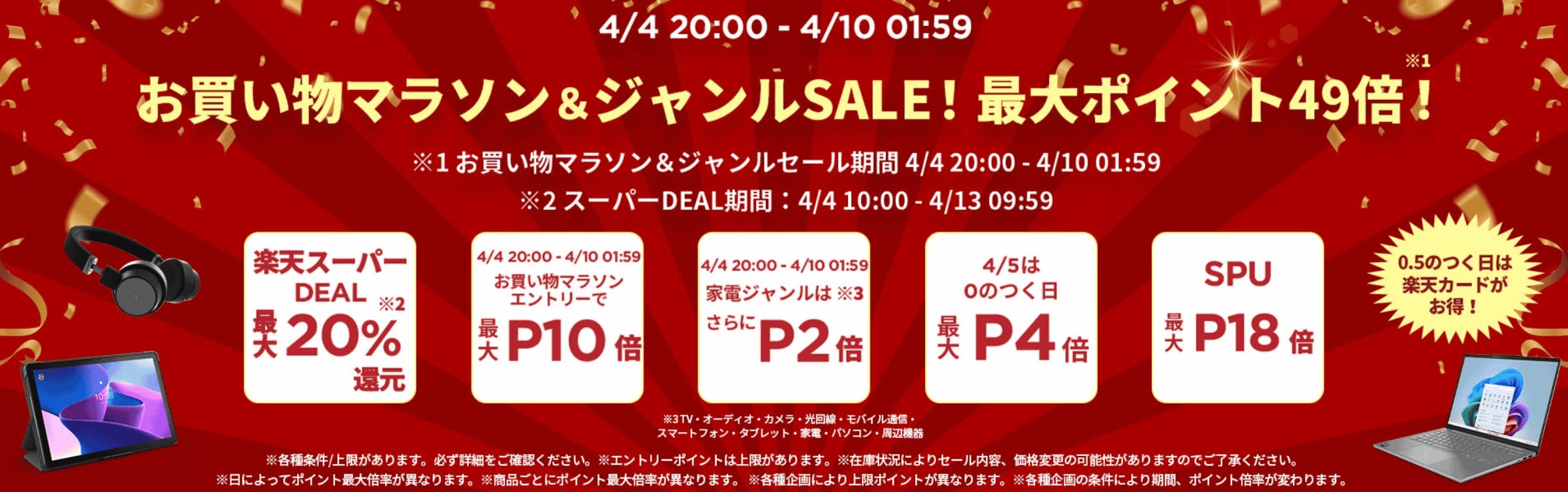 Lenovo 楽天ポイントアップ