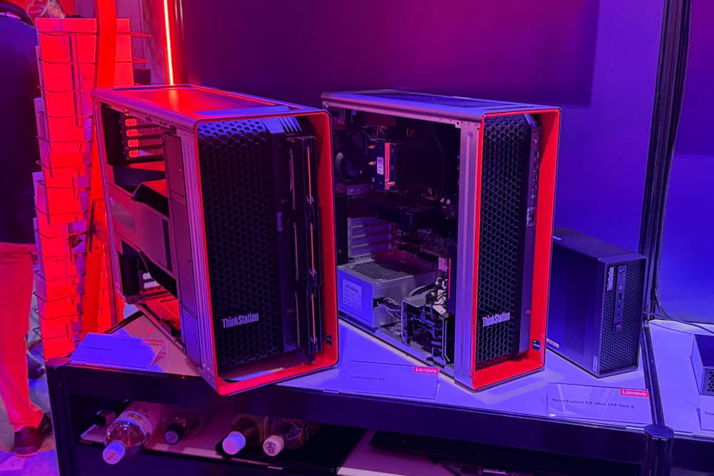 Lenovo Tech World 2026 Japan ワークステーションの展示品