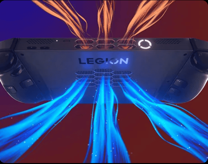 Legion Go Gen 2の排熱システムLegion ColdFrontの解説画像