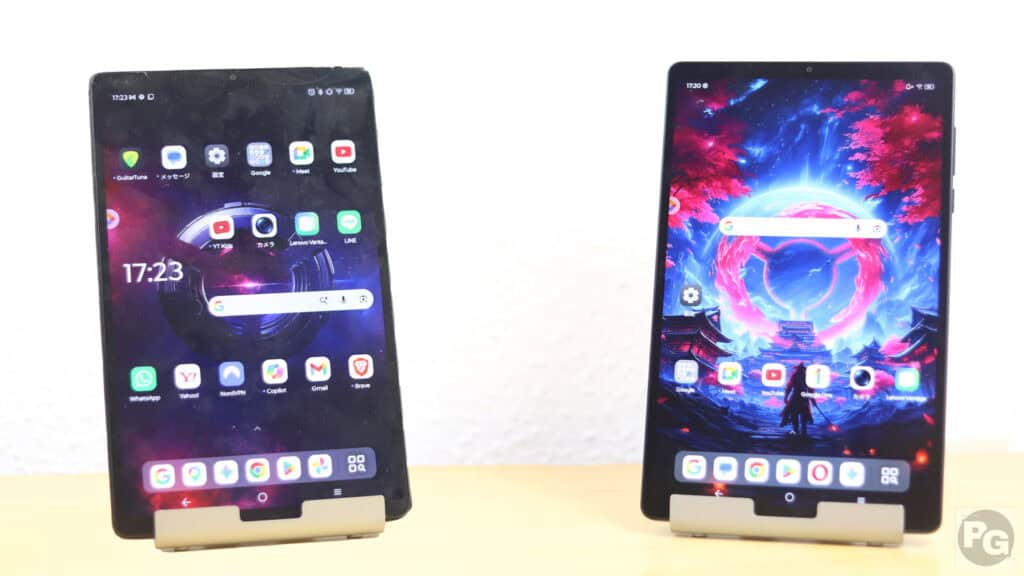 Legion Tab (8.8, 5)と旧モデルLegion Tab (8.8, 3)の実機比較レビュー