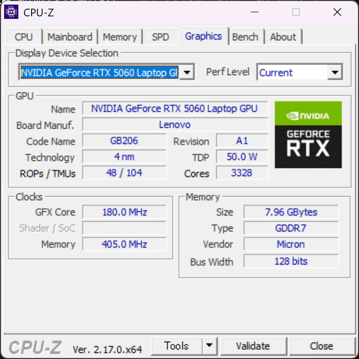 Lenovo Yoga Pro 7i Gen 11 Aura Edition(15.3型 Intel) RTX 5060 TDP50W