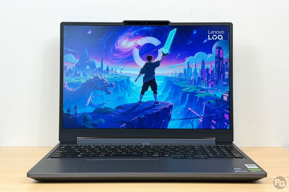 Lenovo LOQ 15IPH11 (15.3型 Intel)　正面