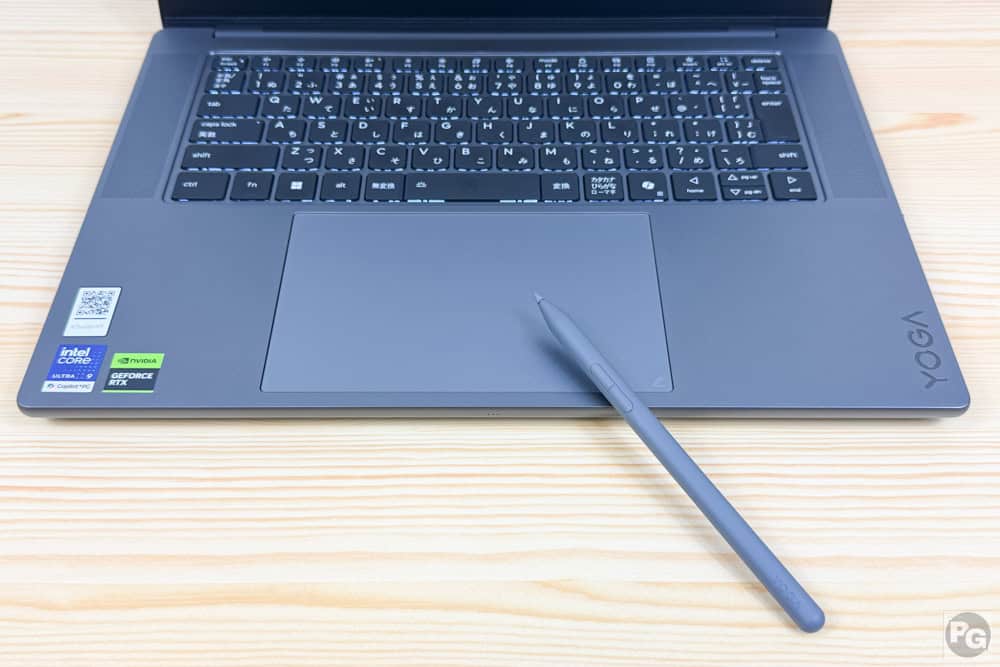 Lenovo Yoga Pro 7i Gen 11 Aura Edition(15.3型 Intel)　フォースパッドで絵が描ける