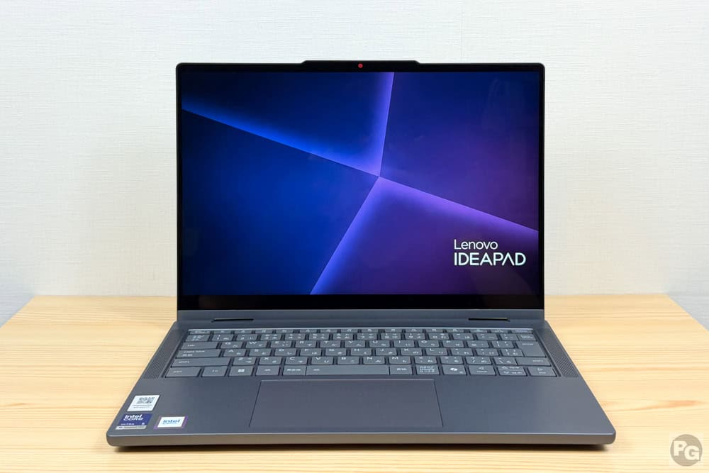 Core Ultra 5 322ベンチマーク検証機・Lenovo IdeaPad 5i 2-in-1 Gen 11 (14型 Intel)正面