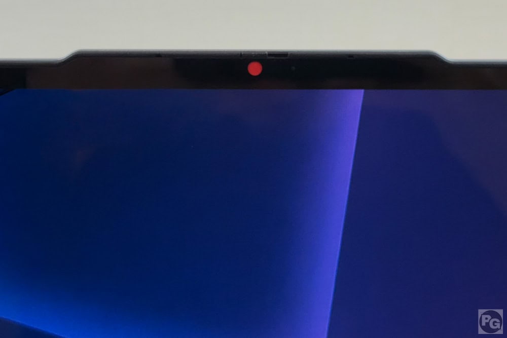 Lenovo IdeaPad 5i 2-in-1 Gen 11 (14型 Intel)　Webカメラ　プライバシーシャッターを閉じた状態
