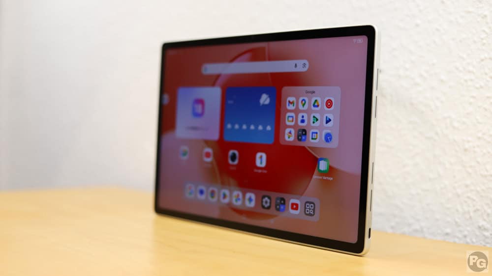 Lenovo Tab Plus Gen 2　視野角の確認。よっからでもしっかりと見える