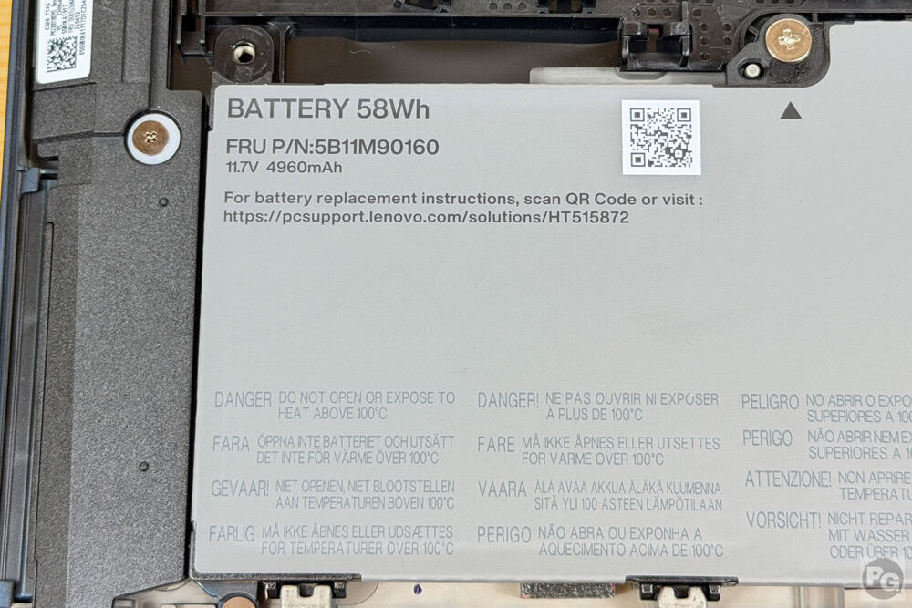 ThinkPad T14s Gen 7 14 Intelのバッテリー58Wh