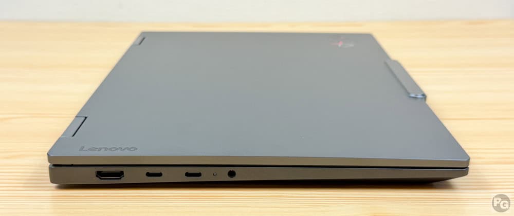 ThinkPad X1 2-in-1 Gen 11 Aura Edition　最薄部は9.4ミリ