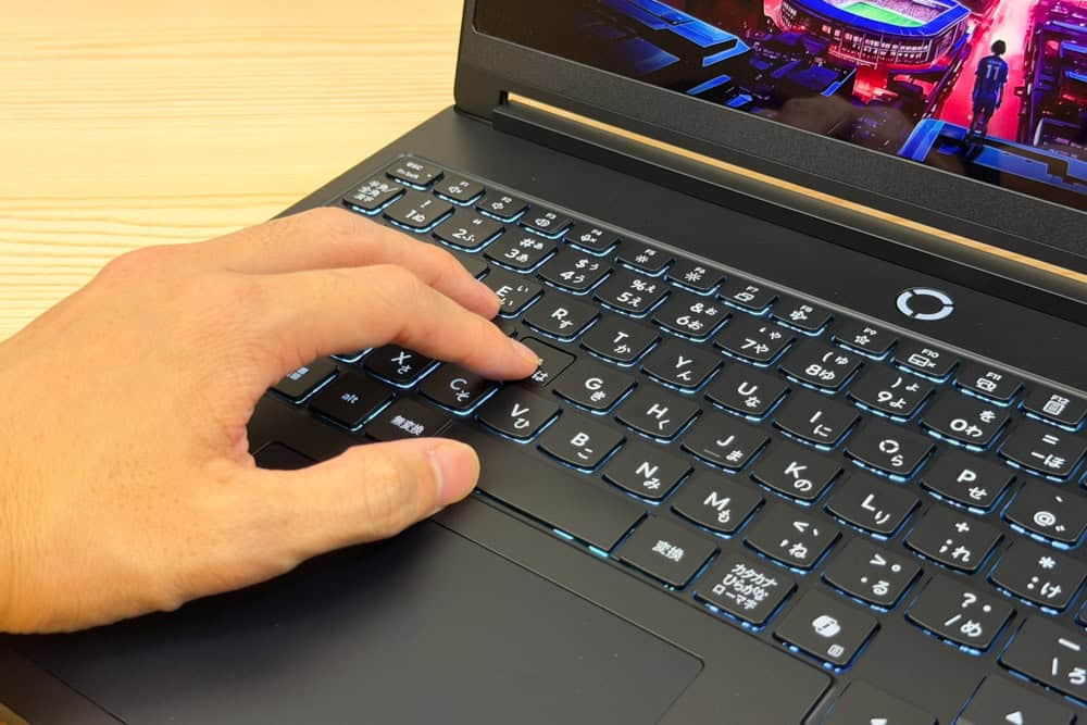 Lenovo Legion 5a Gen 11 15.3 AMD キーボードの使い心地