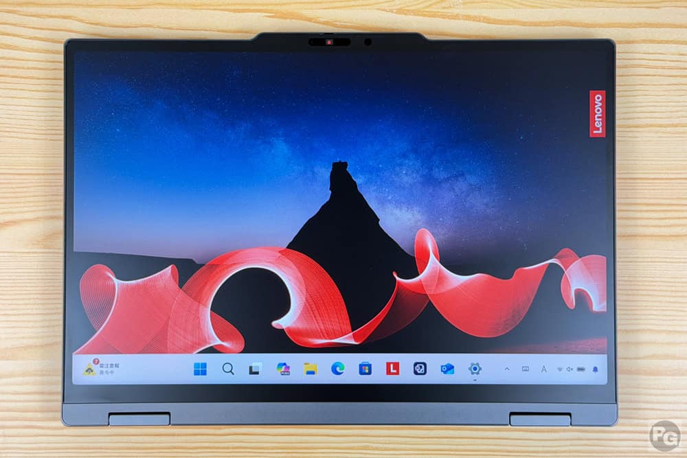 ThinkPad X1 2-in-1 Gen 11 Aura Edition (14型 Intel)　タブレットモード