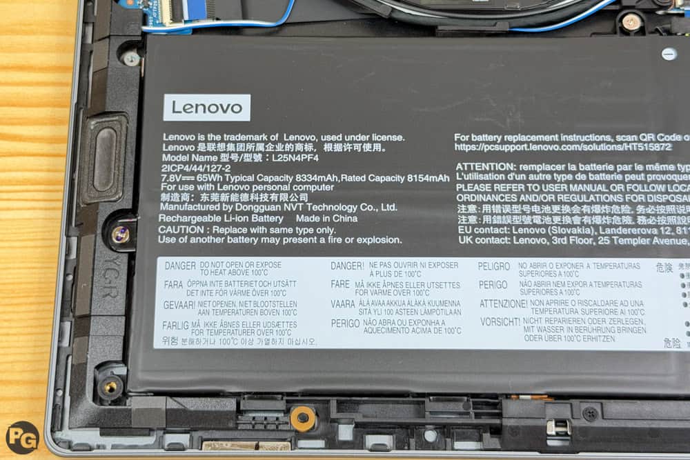 Lenovo ThinkBook 14x (14 Intel) 65Whrバッテリー搭載