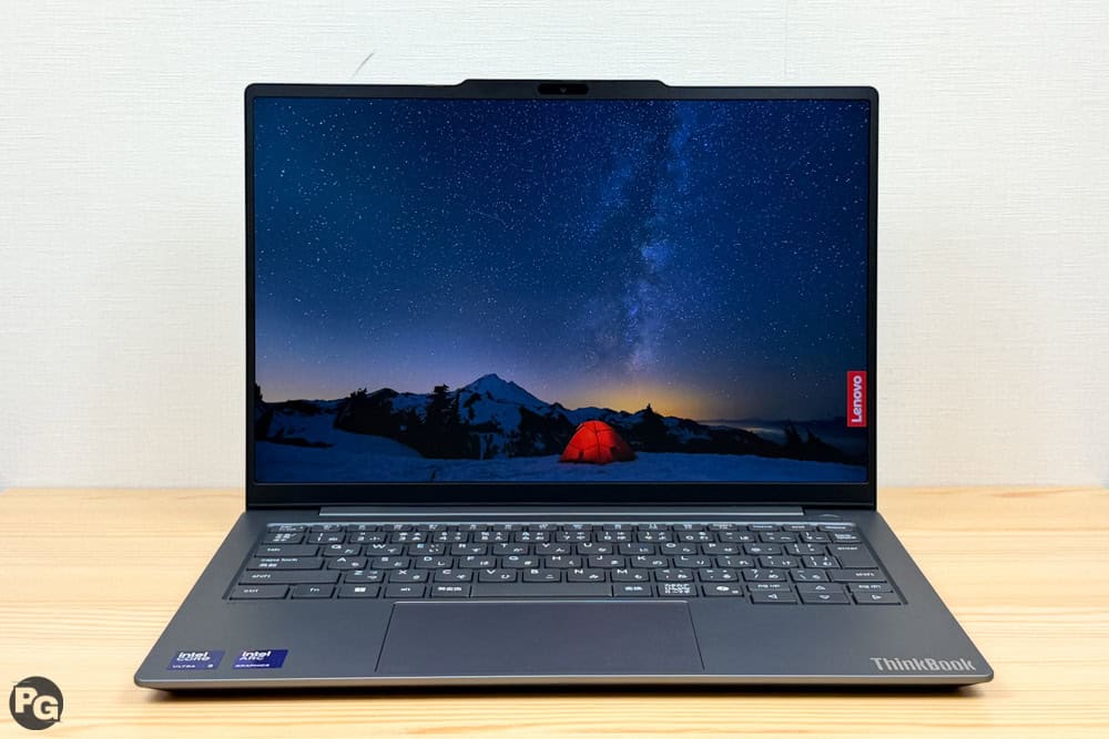 Lenovo ThinkBook 14x (14型 Intel)　WUXGAのディスプレイ
