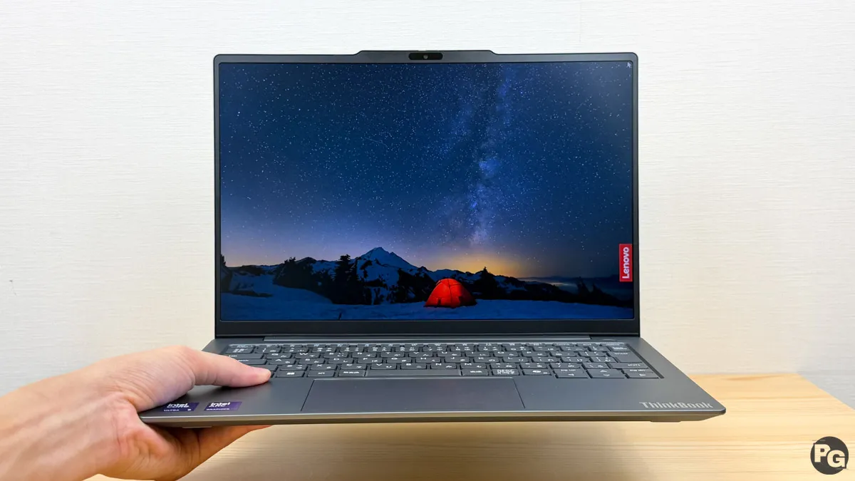 Lenovo ThinkBook 14x (14型 Intel)の実機レビュー 14型1㎏の軽量PCだがバッテリー駆動時間が長～い！