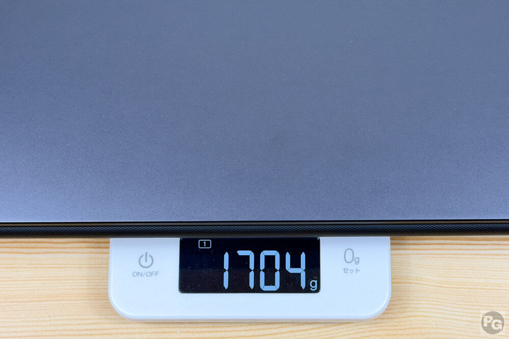 Lenovo Yoga Pro 7 Gen 11 (15.3型 AMD)　実測1704g