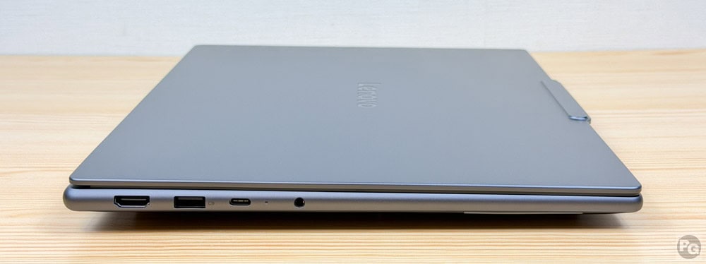 Lenovo Yoga Pro 7 Gen 11 (15.3型 AMD)　薄さ16.7ミリ
